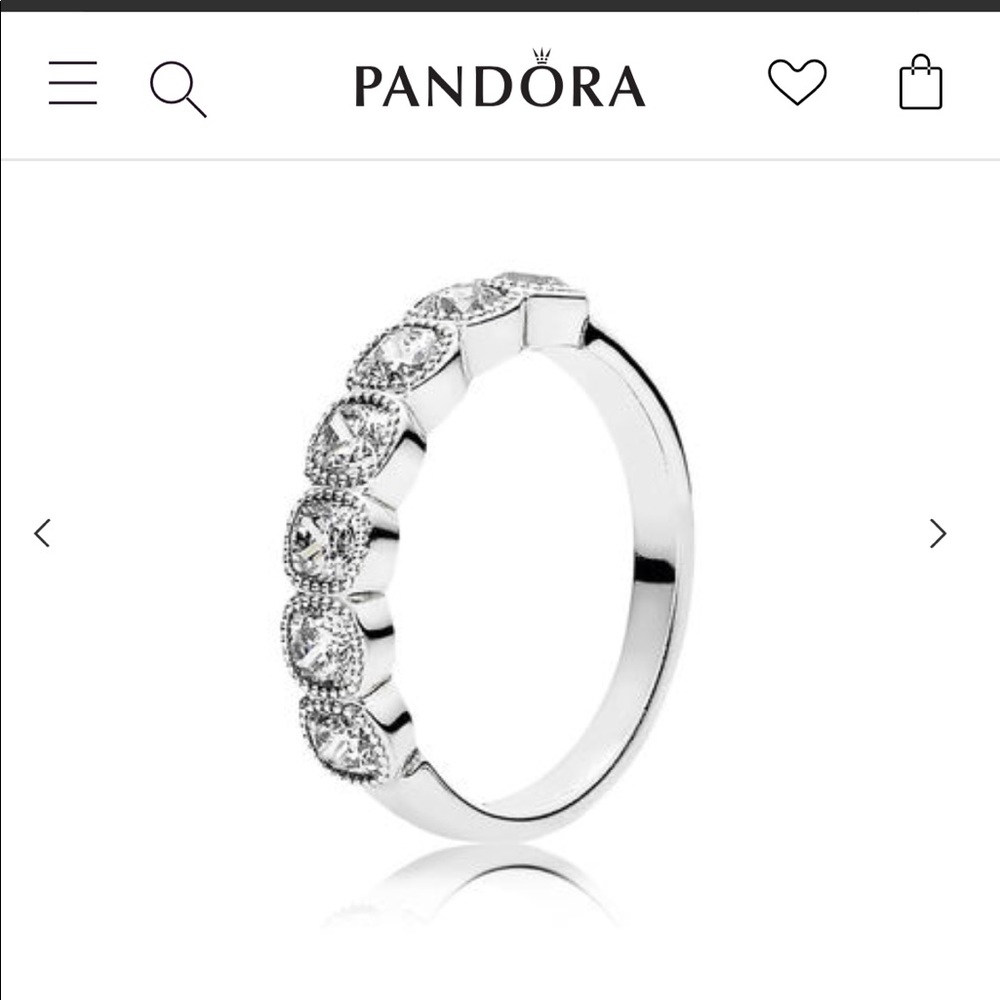 Authentic Pandora Alluring Cushion Ring FLASH SALE